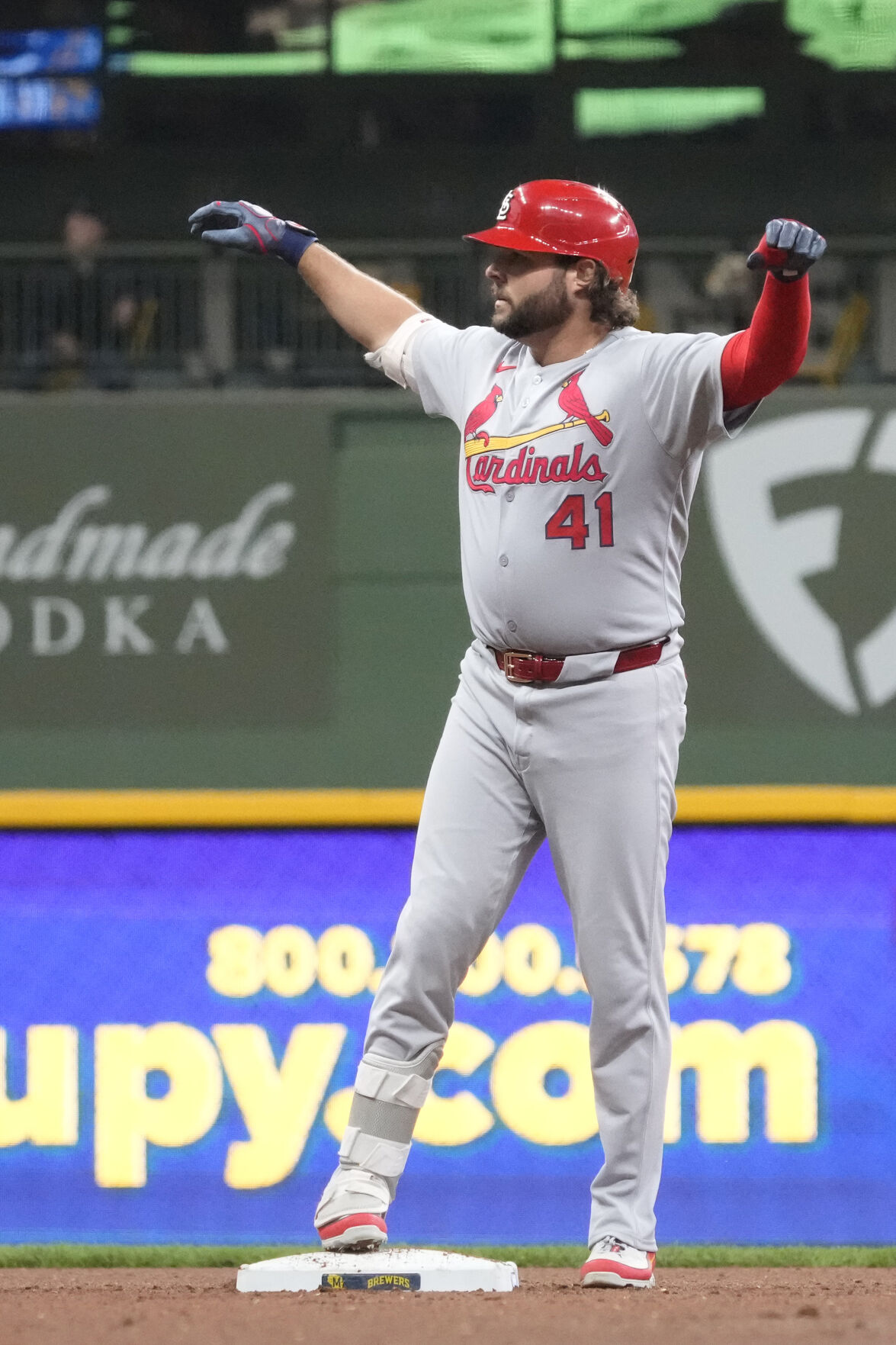 Cardinals Brewers Baseball